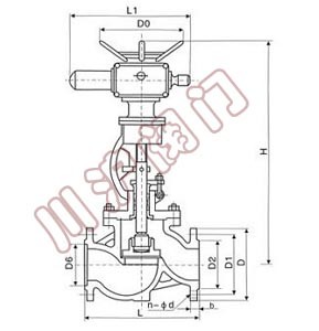 电动截止阀结构图
