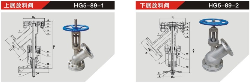 电动放料阀结构图