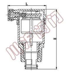 自动排气阀结构图